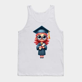 Cute Girl Graduation Tank Top